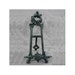 PICTURE EASEL Cast Iron STAND Victorian Art Nouveau Style Scroll Verdigris Green 