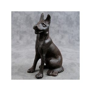 GERMAN SHEPHERD Cast Iron STATUE