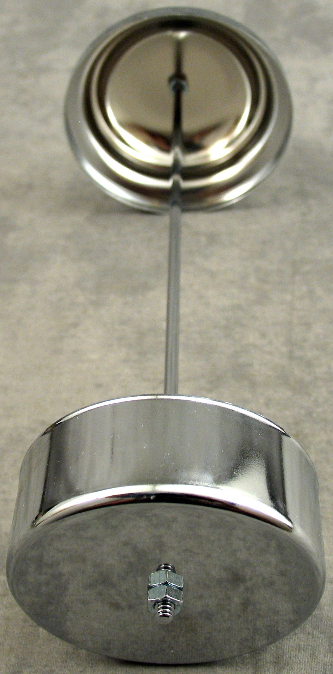 Jadeite GREEN Glass No Touch STRAW HOLDER Dispenser Chrome Etsy