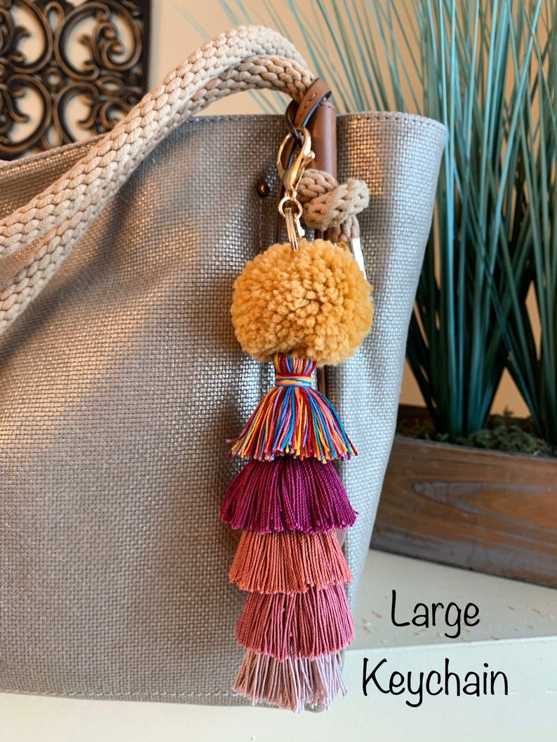 Keychains for women / Purse accessory / Purse charm / Custom Etsy