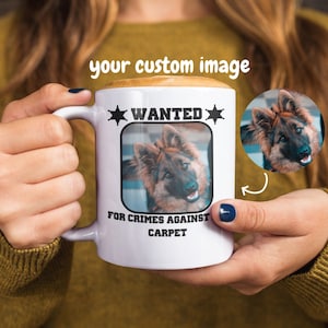 Personalized German Shepherd Coffee Mug - Funny Dog Gift for German Shepherd Owner - Gift for Dog Mom - Gift for Dog Dad