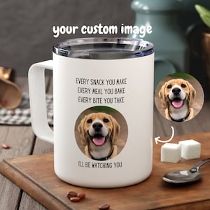 Personalized Beagle Coffee Mug Tumbler - Custom Dog Gifts for Beagle Owners - Gift for Dog Mom - Gift for Dog Dad - Gift for Dog Lover