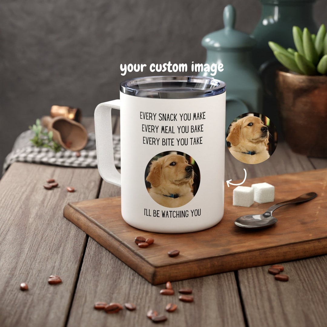 Funny Golden Retriever Coffee Mug: there's a Chance There's Hair in This