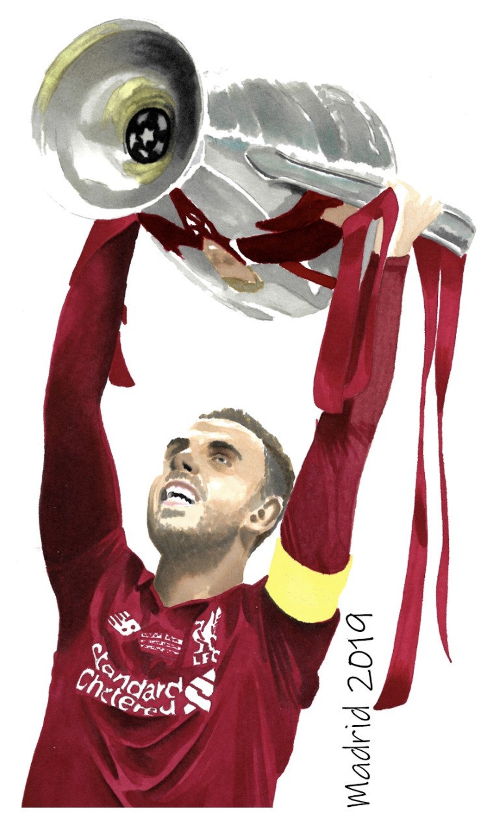 Framed Liverpool FC European Cup Winning Captains Fine Art Etsy UK