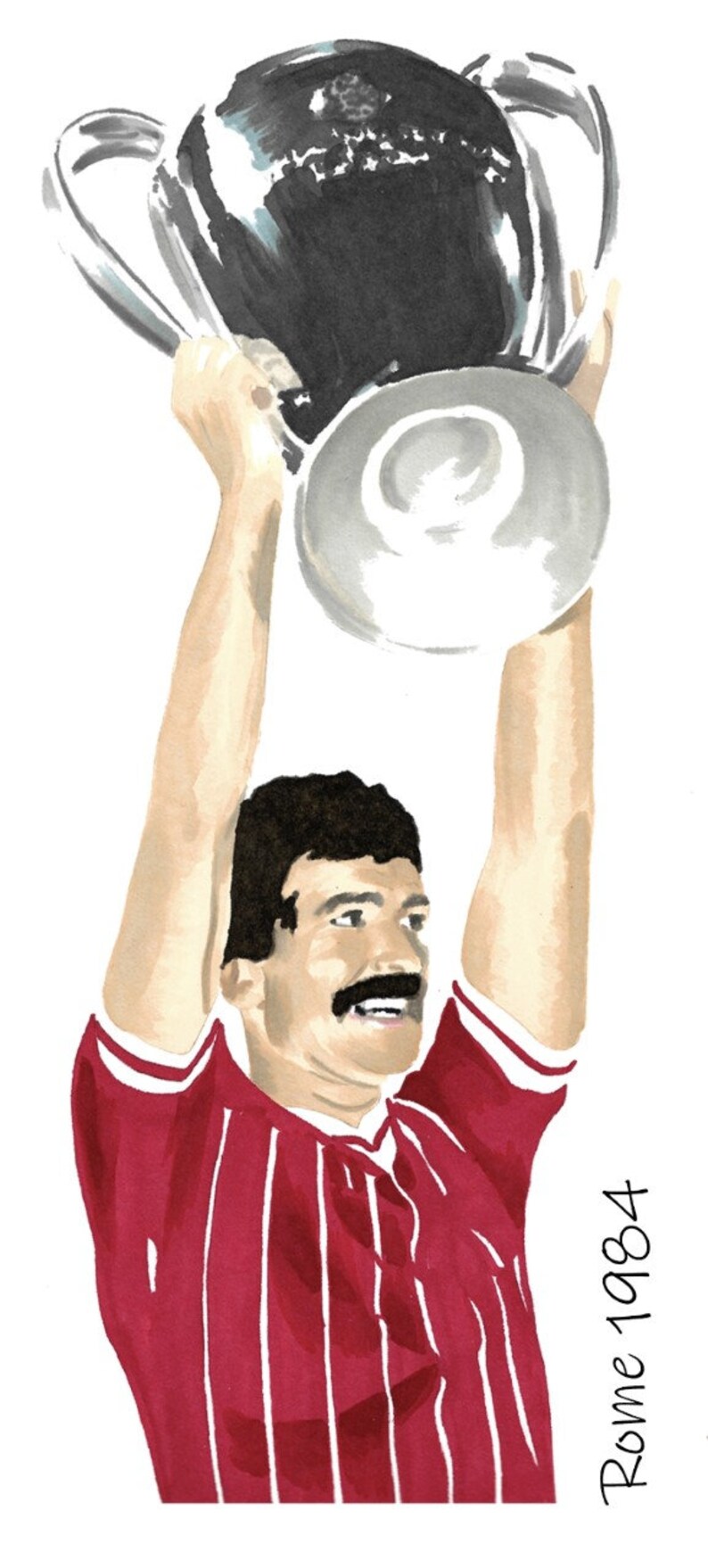 Framed Liverpool FC European Cup Winning Captains Fine Art Etsy UK