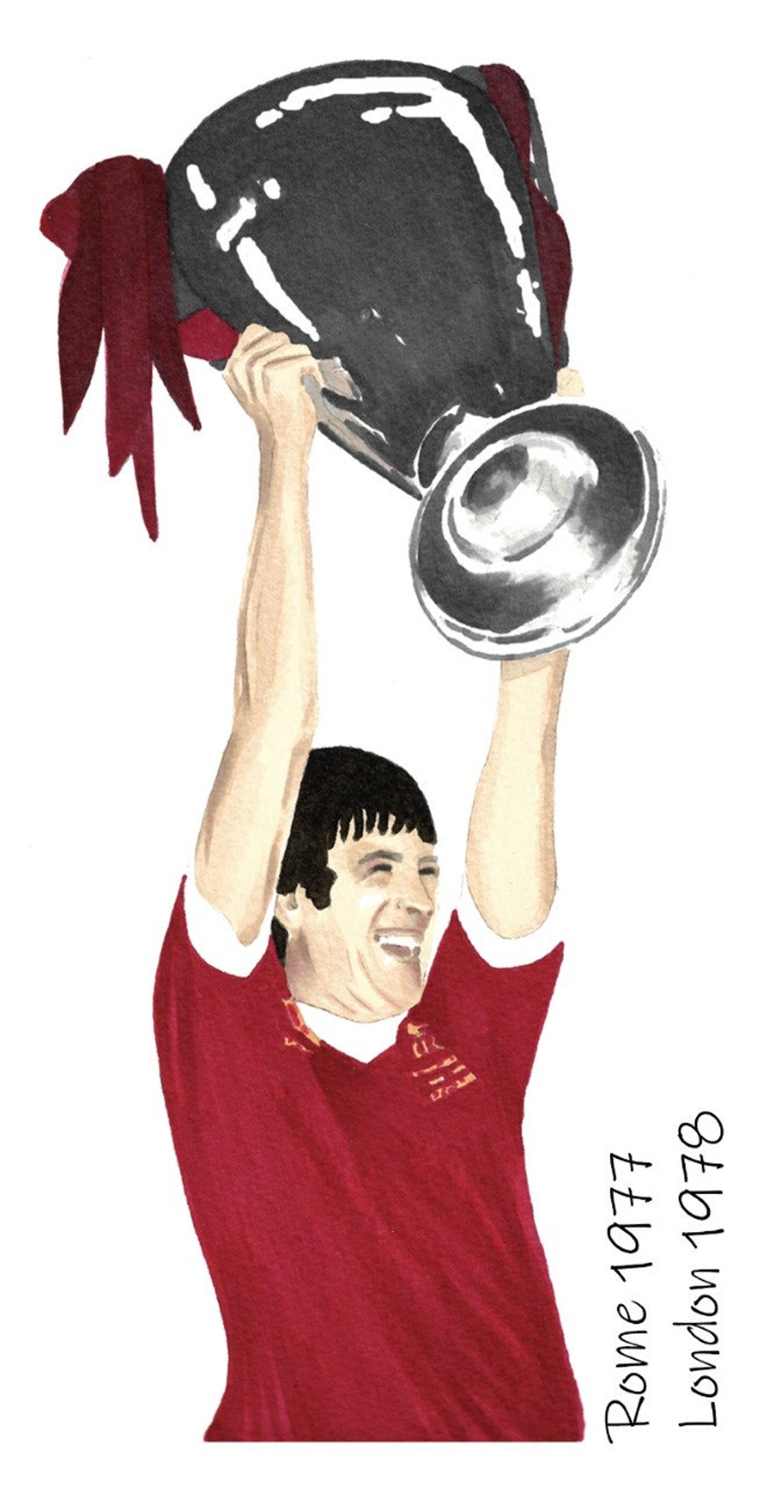 Framed Liverpool FC European Cup Winning Captains Fine Art Etsy UK