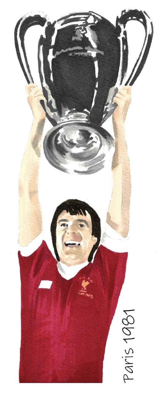 Framed Liverpool FC European Cup Winning Captains Fine Art Etsy UK
