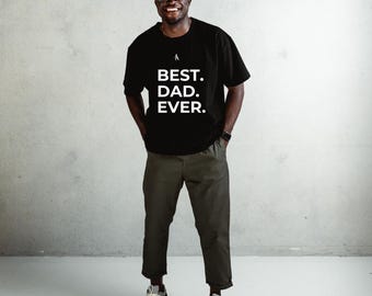 Best Dad Ever SVG PNG | Father’s Day Shirt Design | Cricut Cut File for Dad | Digital Download for Silhouette & Cricut