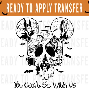 Nightmare On Main Street Halloween Shirt Decal | Disney Halloween Shirt | Not So Scary Halloween Party | Disneyland Halloween DTF Transfer