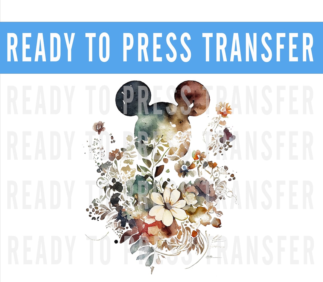 Disneys Epcot Garden Festival Ready to Press Iron on Decal DTF Transfer