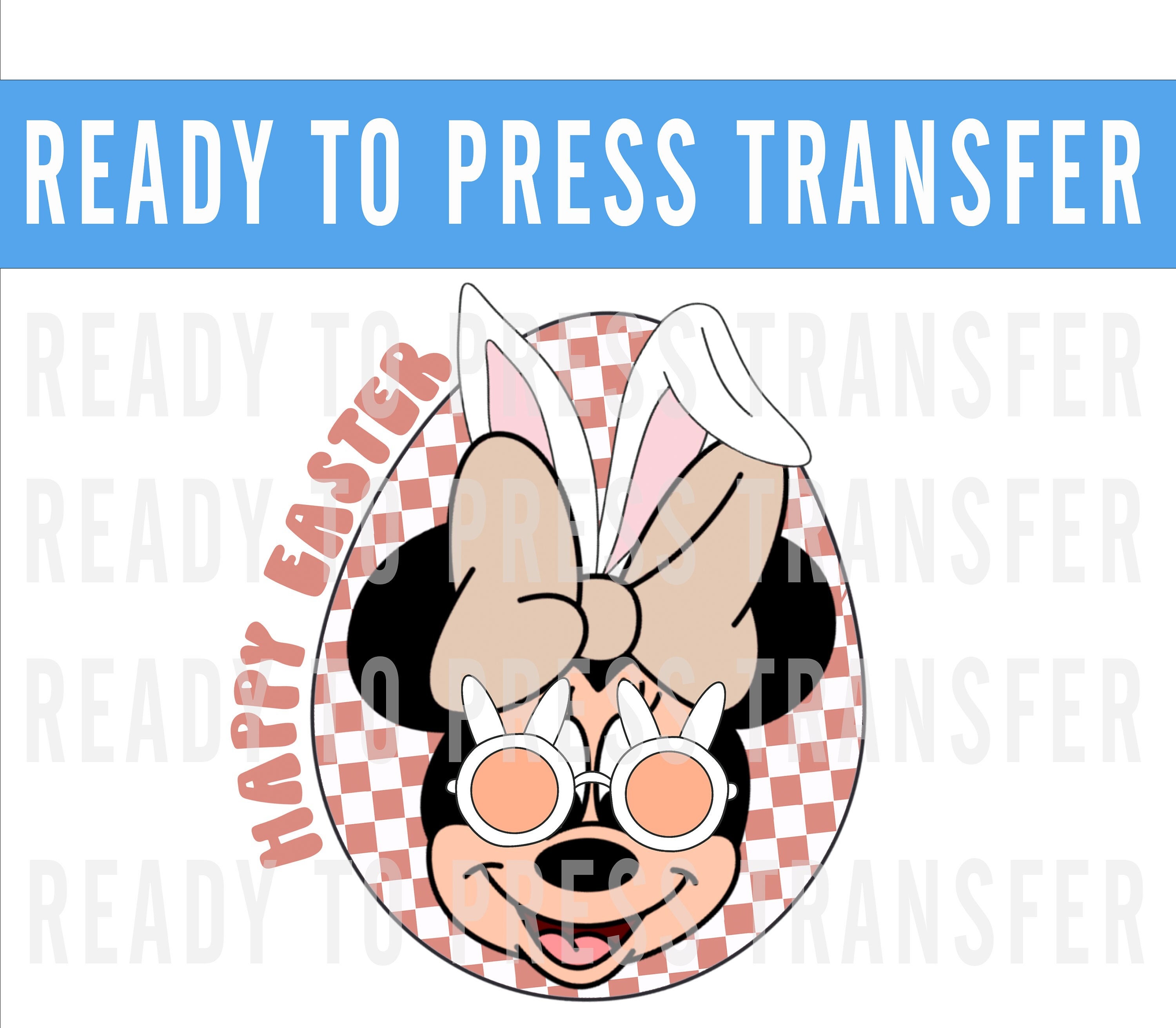 I'm Just A Little Egg-stra Ready to Press Sublimation, HTV or DTF Transfer  Direct to Film Heat Transfer, Easter Bunny, Easter, 
