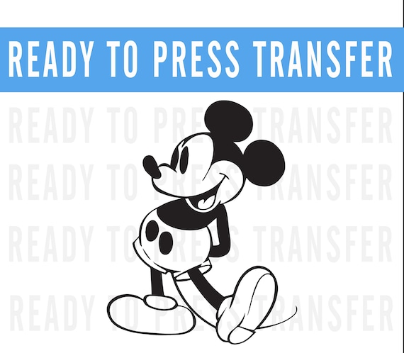 Ready to Press - Disney Transfers - Colorful Mickey - DTF