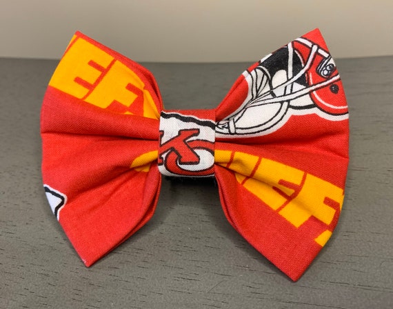 Kansas City Chiefs Suspenders and Bow Tie II or Hair Bow Fashion Clothing,  Shoes & Accessories Girls' Hair Accessories