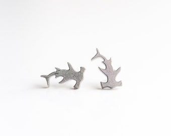 hammerhead shark earrings