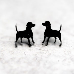 Beagle Studs, Dog Earrings, Hound Dog Studs, Beagle Earrings