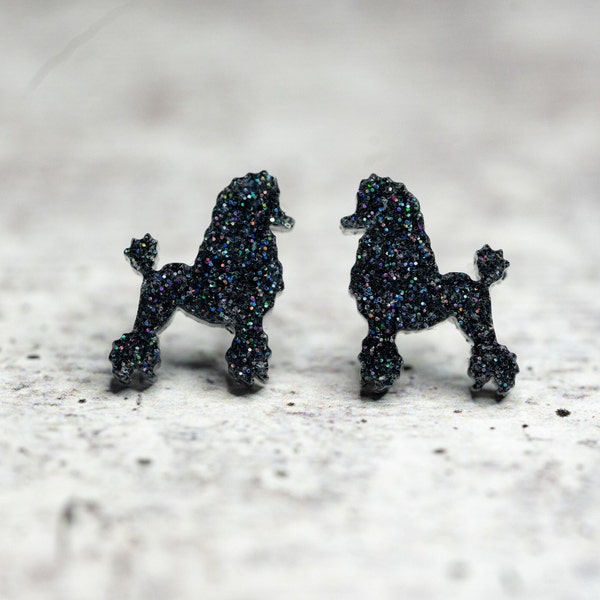 Cute Standard Poodle Earrings, Dog Earrings, Dogmom gift