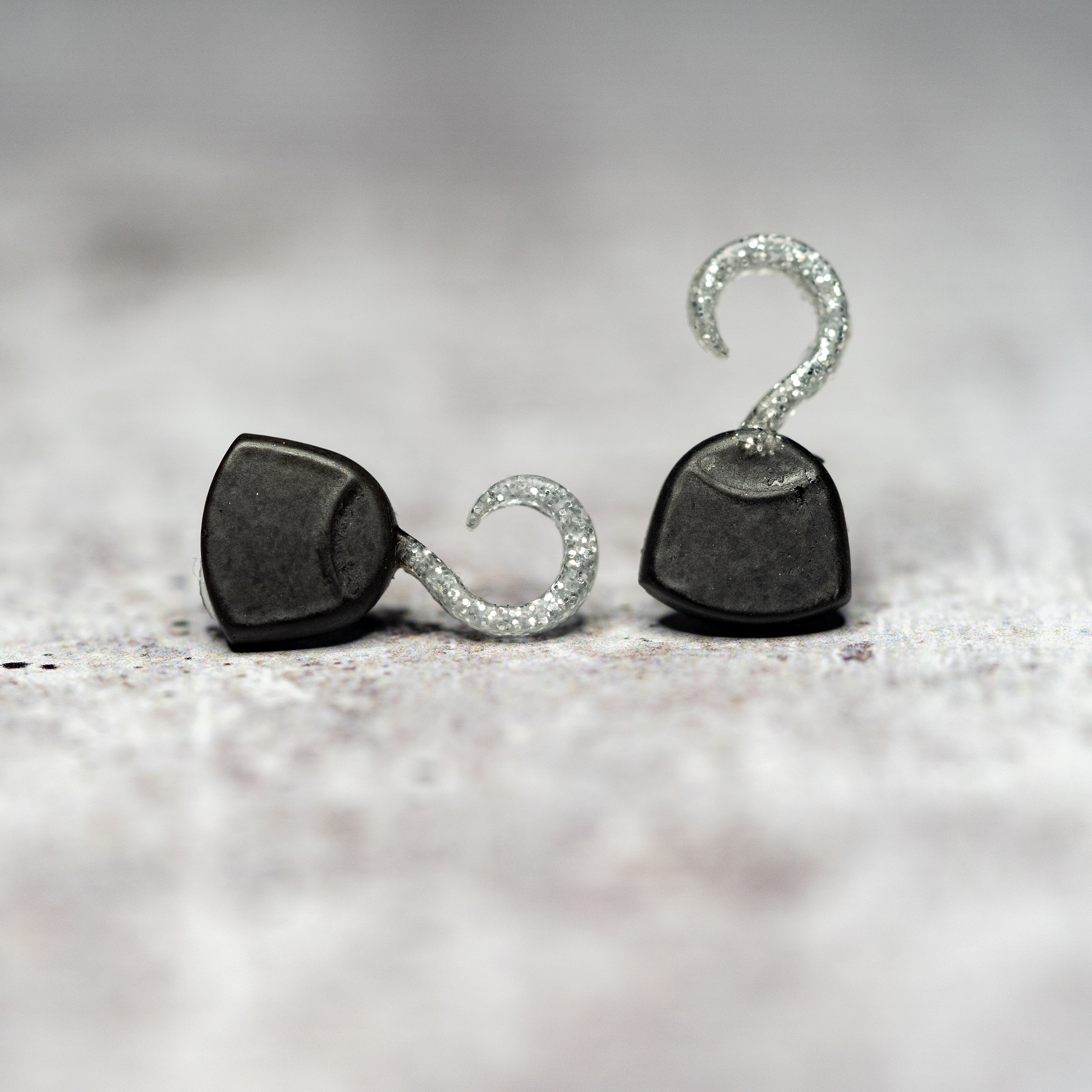 Unisex Silver Pirate Style Circle Earrings - Hoop Earrings With Bumped Design
