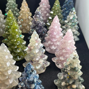 Crystal Christmas trees/Chip Filled Christmas Tree/Crystal Christmas/Chip Tree/E4054 image 8