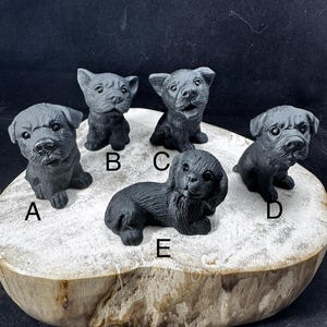 Obsidian Dog - Etsy