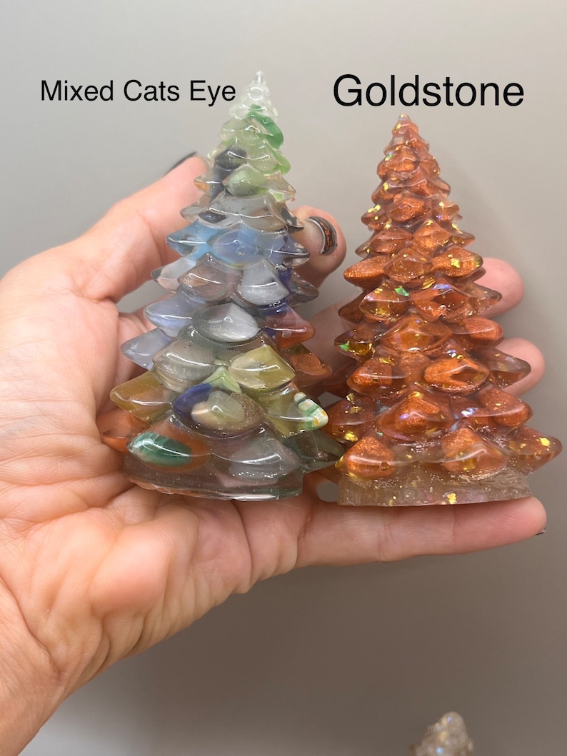 Crystal Christmas trees/Chip Filled Christmas Tree/Crystal Christmas/Chip Tree/E4054 image 4