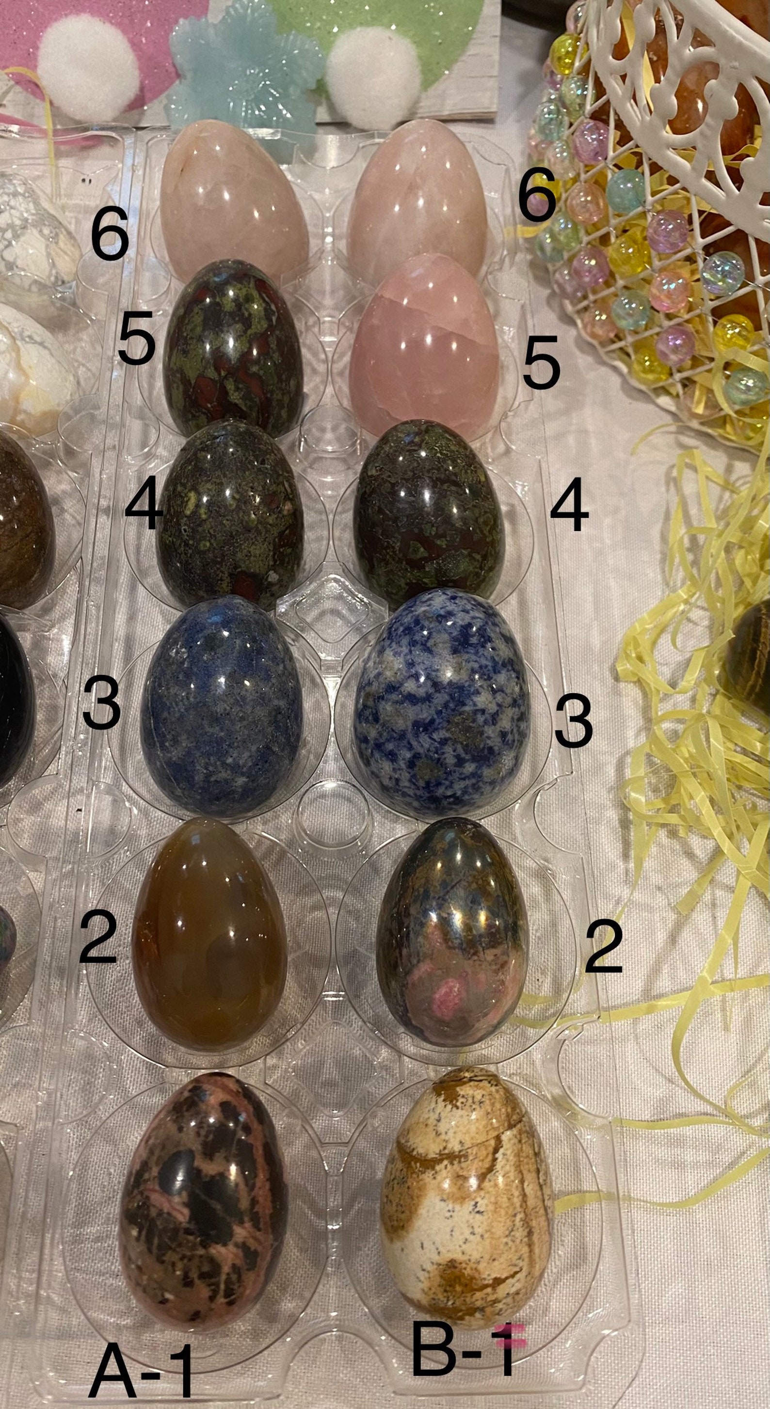 Crystal Easter Eggs/aura Easter Eggs/easter Decoration/ Eggs/ Etsy