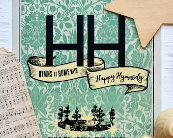 Sing to Jesus the King School Year Hymn Guide -- Hymns at Home with Happy Hymnody 2025-2026