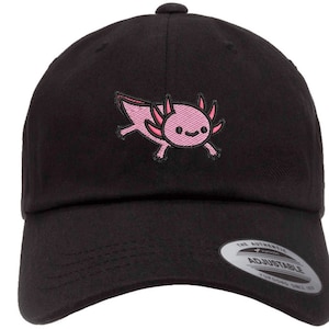 CUSTOM AXOLOTL embroidered cap baseball hat lover gift mom cap dad mom for lover Animal Wildlife Aquarium Fish Aquatic