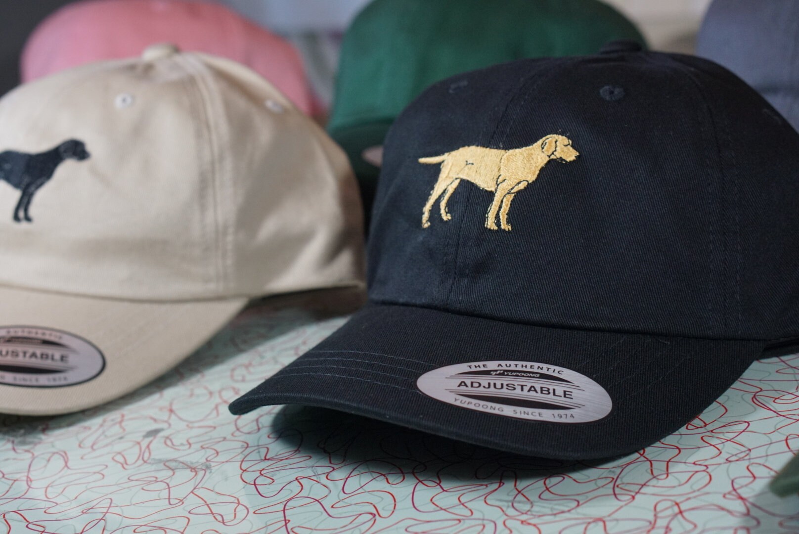 CUSTOM Black Labrador Retriever Dog Hat Embroidered Men Women Etsy