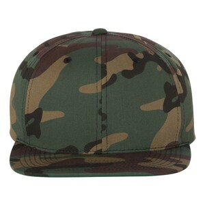 Trendy Apparel Shop Compton City Old English Embroidered Snapback – Flatbill, Multicam Black, Adjustable Fit