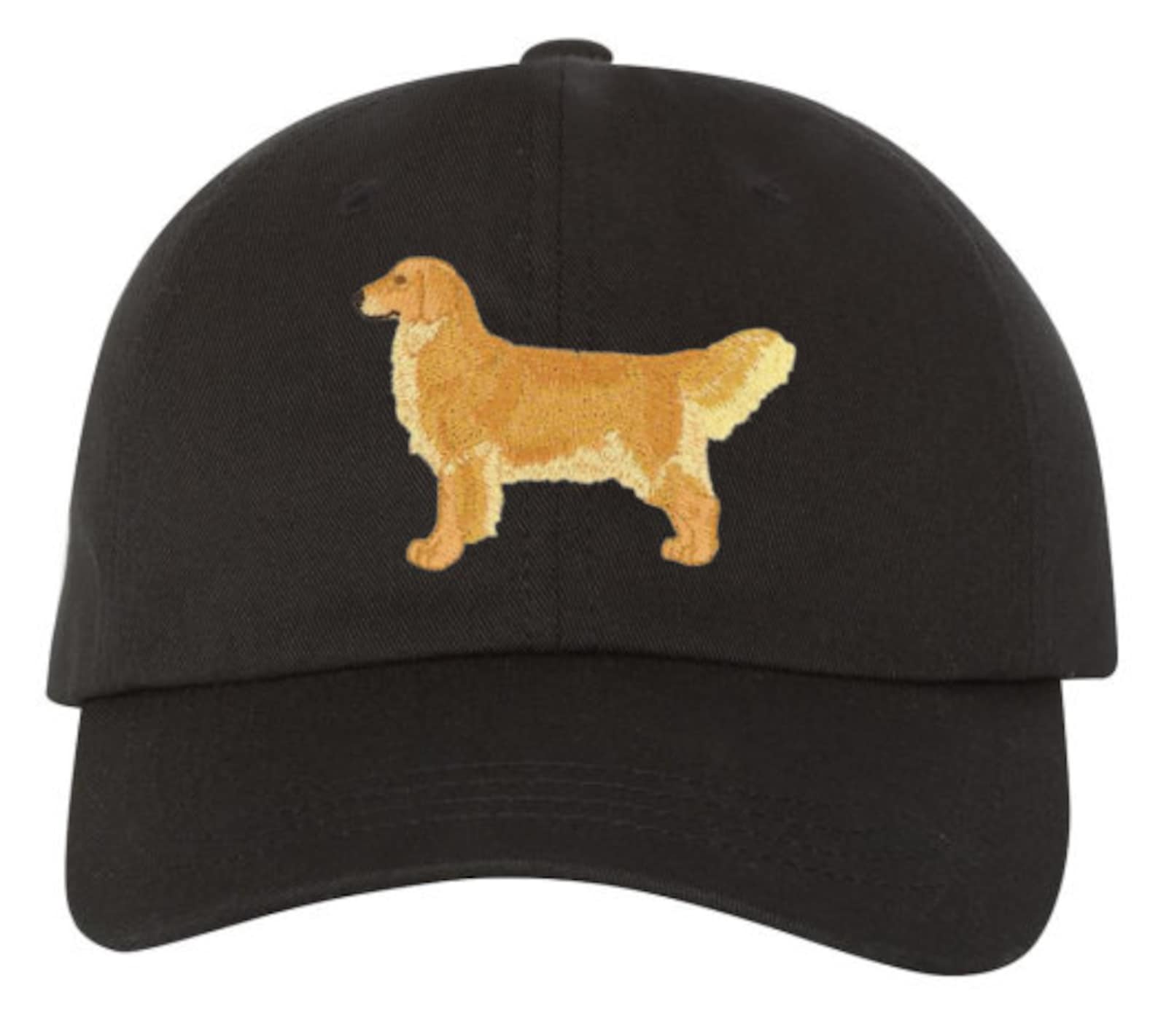 CUSTOM Golden Retriever Dog Various Breeds Hat Embroidered Men Etsy
