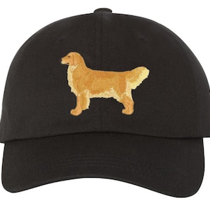 CUSTOM Golden Retriever Dog Various Breeds Hat Embroidered Men Women Mom Dad Cap