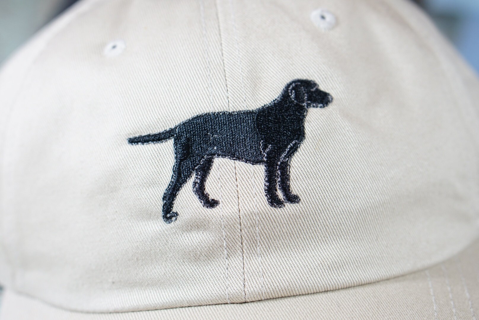 CUSTOM Black Labrador Retriever Dog Hat Embroidered Men Women Etsy