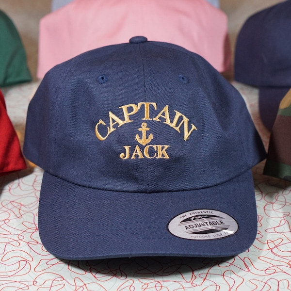 Captain First Mate Hats Etsy