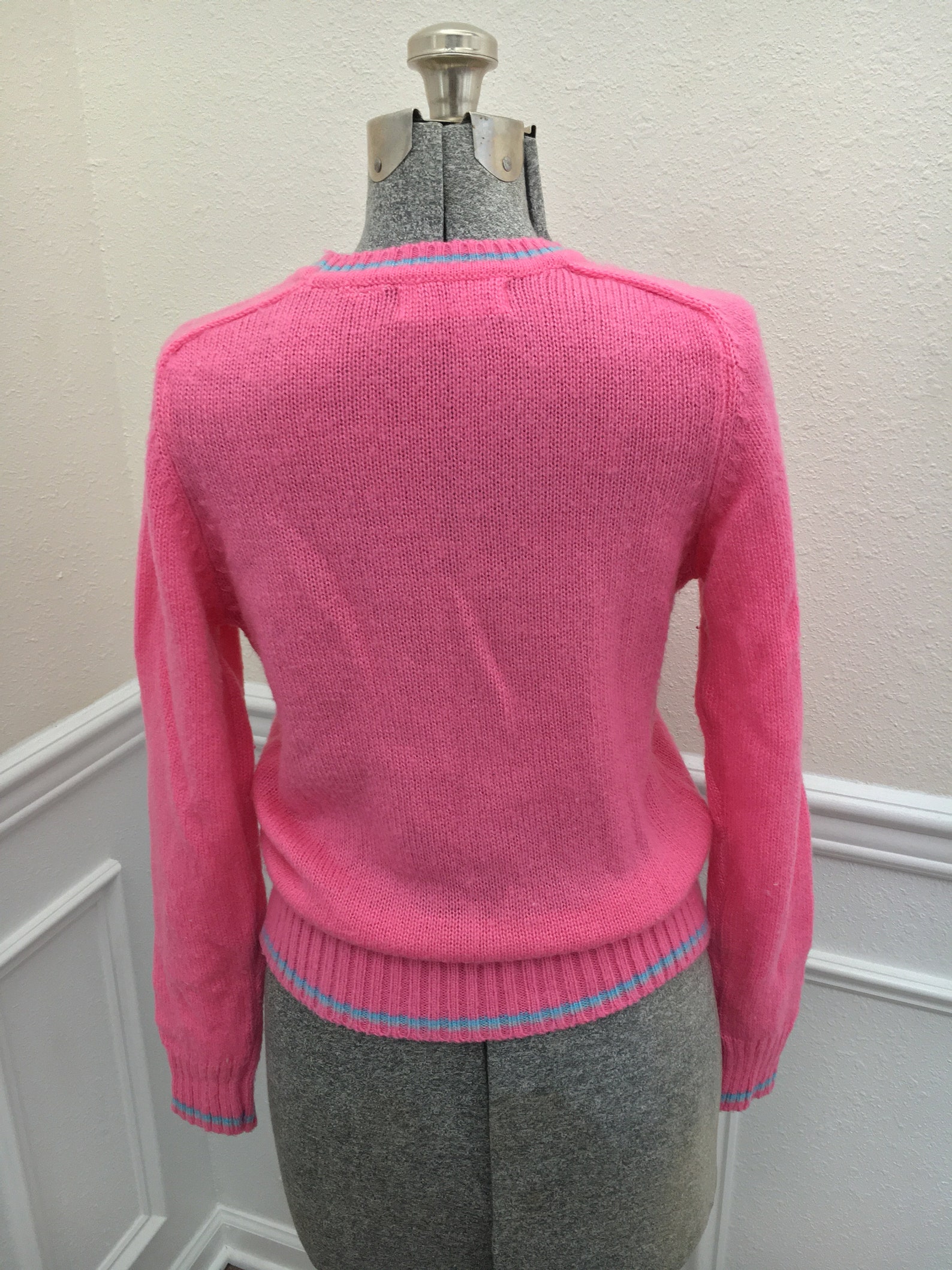 Vintage 1980s Pink Hunters Glen Sweater size L | Etsy