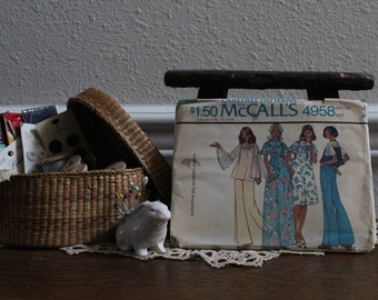 Vintage McCalls 4958 Sewing Pattern Size 12 (1976)