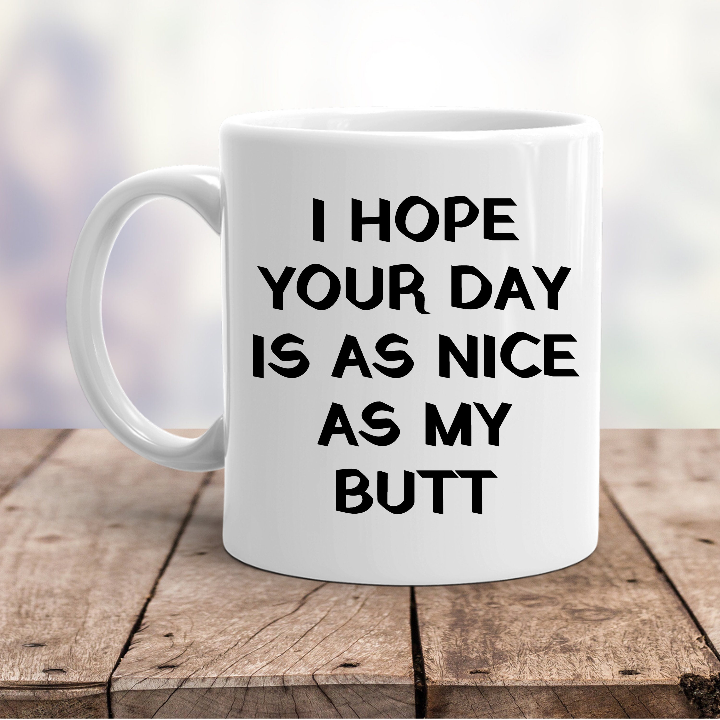 Portachiavi In Acciaio Inossidabile LParkin Con Scritta 'I Hope Your Day Is As Nice As My Butt' - Idea Regalo - 4