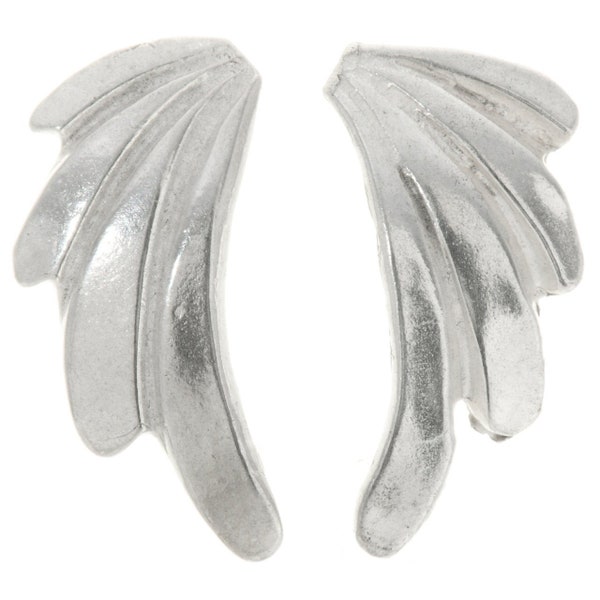 Jewelry Supply Sterling Silver Leaf Set 3/4" 6030 - Indian Jewelry Supplies