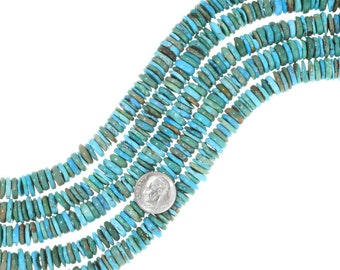 Color Mix Turquoise Heishi High Grade Turquoise Disc Beads 9mm 0401