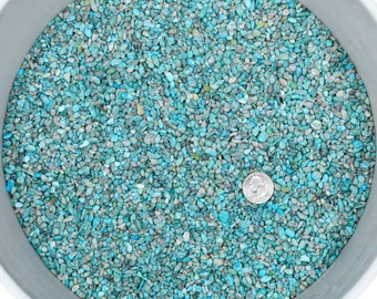 Natural Turquoise Tumbled Mini Nuggets 1/4 lb Lot 0010