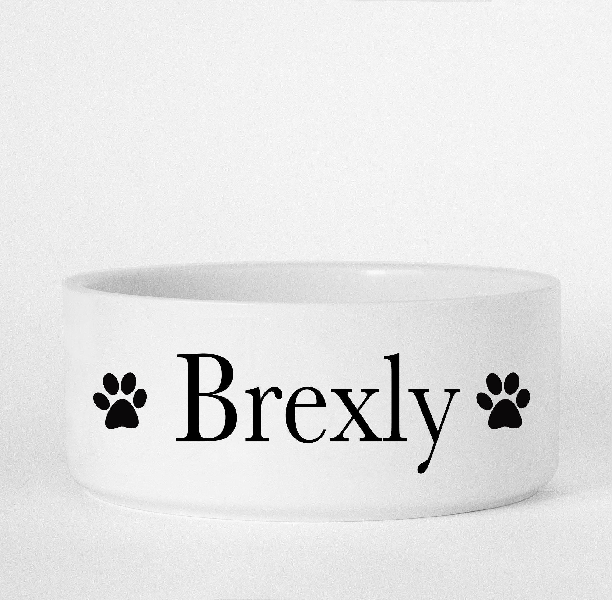 Personalized Dog Bowl Small/Large Personalized Ceramic Dog Etsy