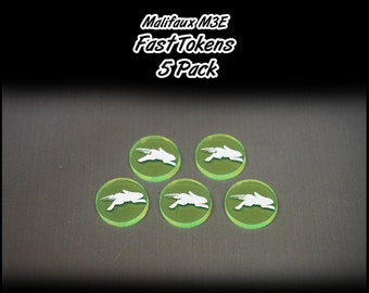 Malifaux M3E Fast Tokens - 5 Pack