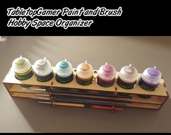 TTG Modular Paint and Brush Hobby Space Organizer