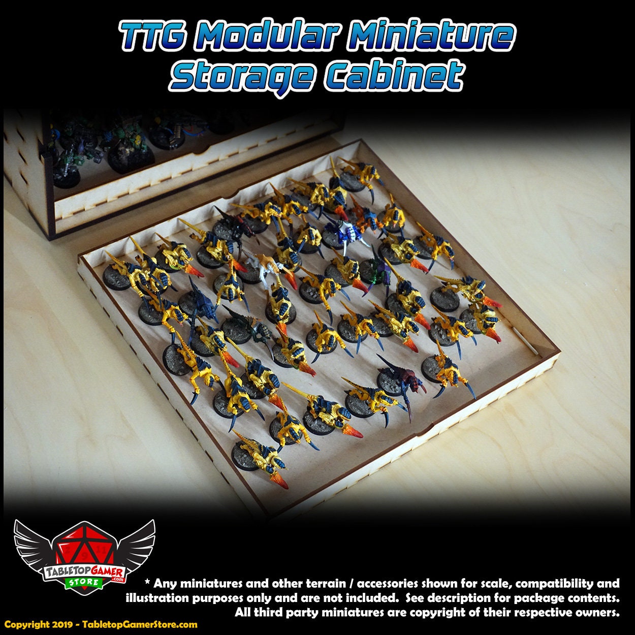 TTG Modular Miniature Storage Cabinet 