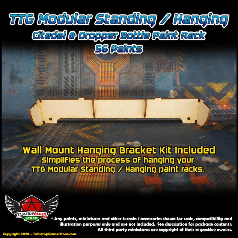 TTG Modular Standing/hanging Citadel & Dropper Bottle Paint Etsy Canada