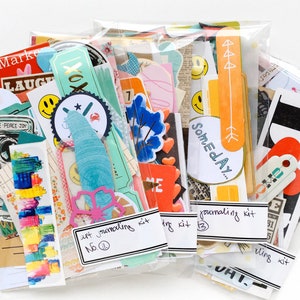 Art Journaling versieringen kits