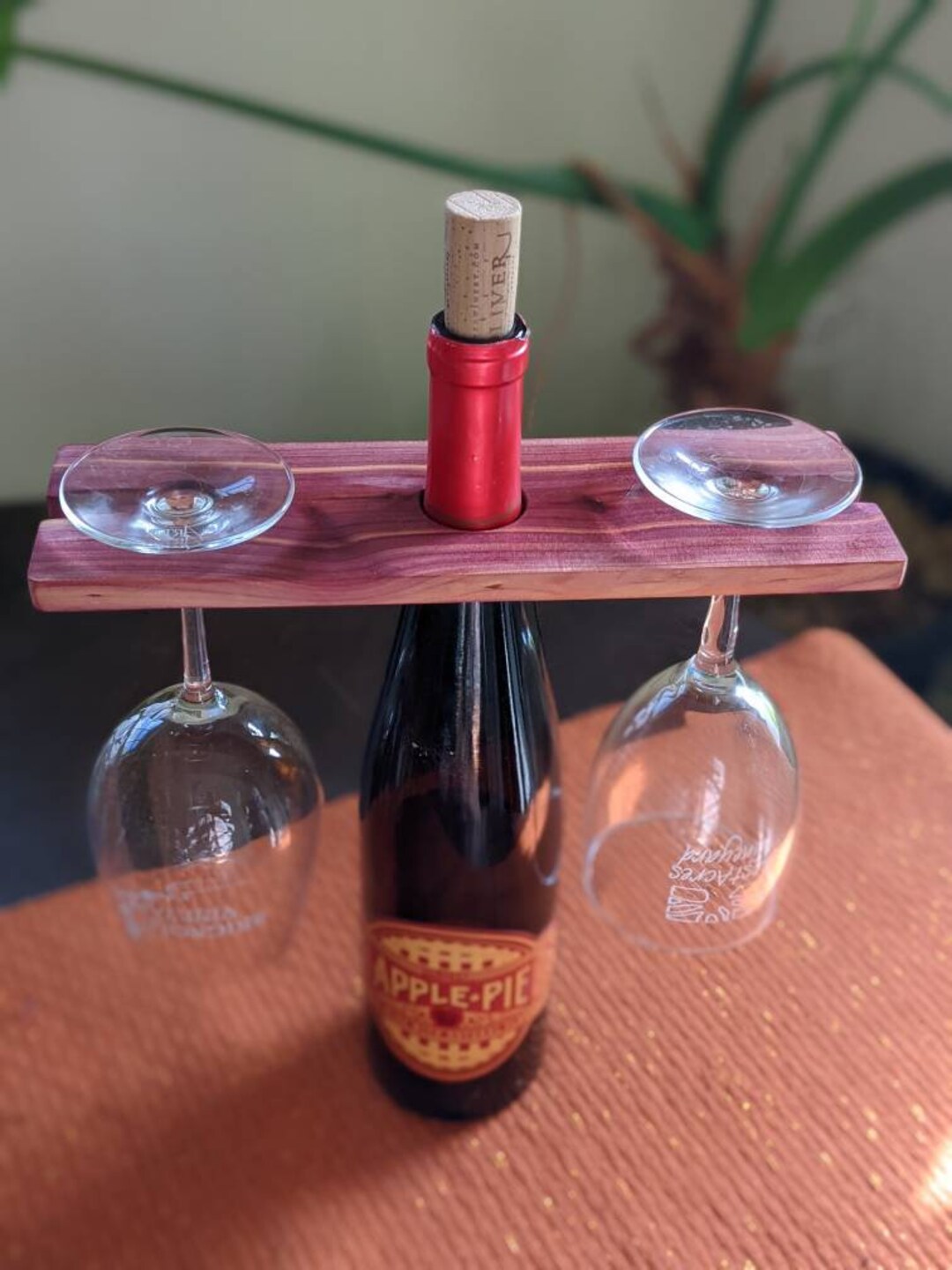 Wine Caddy Cedar Wine Caddy Wine Caddy Tray Wine Butler Etsy