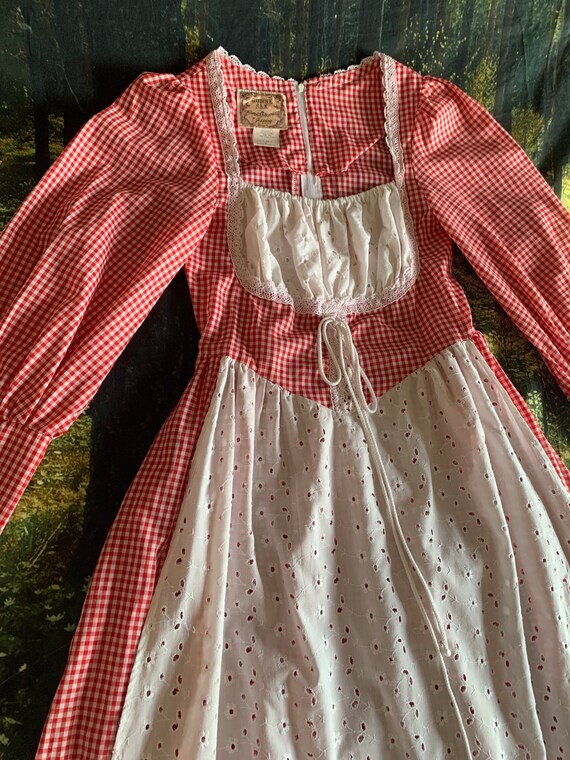 Gingham Gunne Sax Size 7 Gem