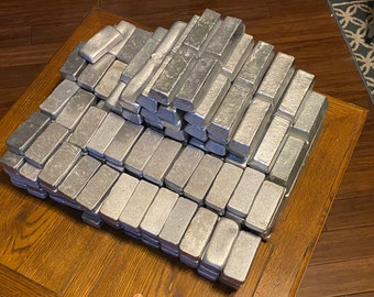 Hand poured Aluminum 5+ lbs Casting and Crafting