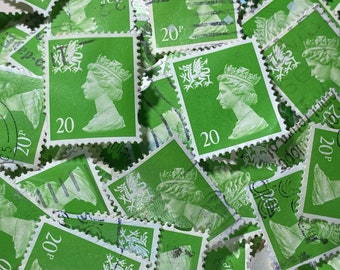 イギリス女王エリザベス2世 1952年 4ペンス切手（希少） - Etsy 日本