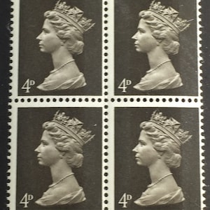 Sellos de la Reina Isabel II, sin usar, nuevos